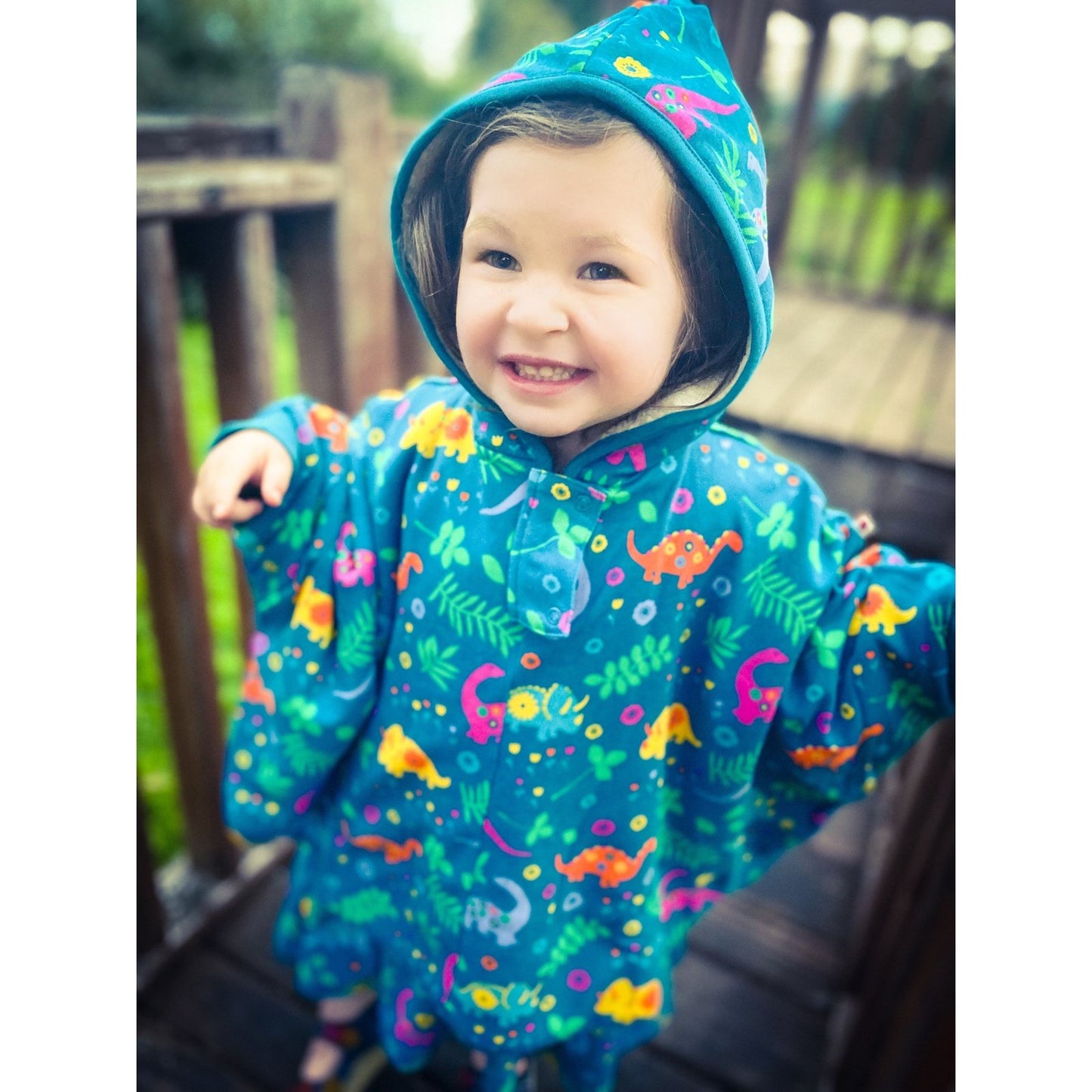 Piccalilly Dinosaur Poncho