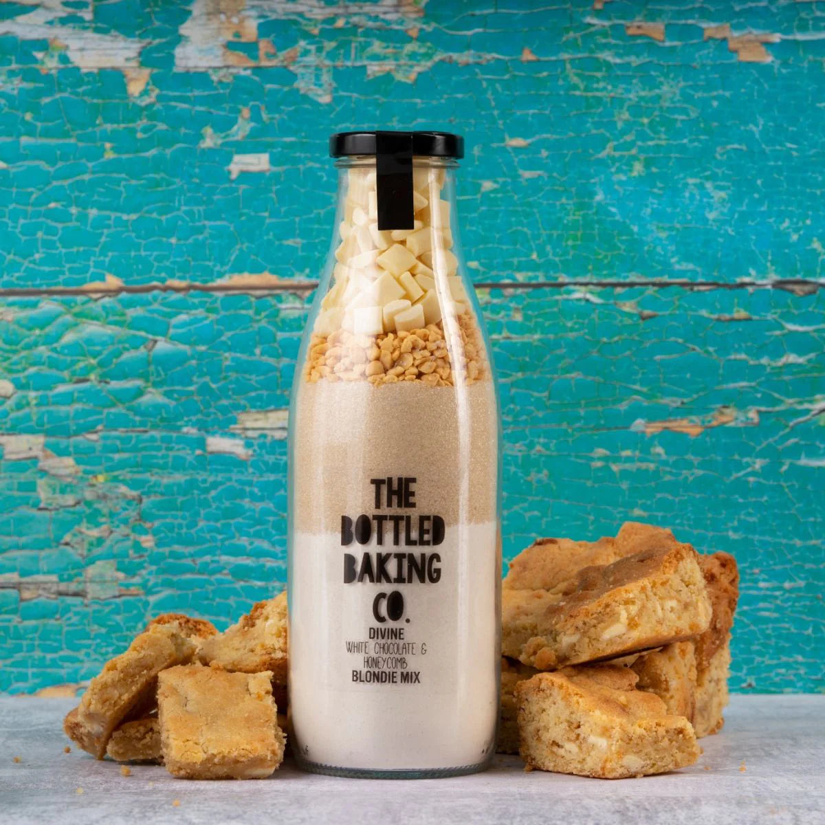 Bottled Baking Co Divine White Chocolate & Honeycomb Blondie Bottled Baking Mix