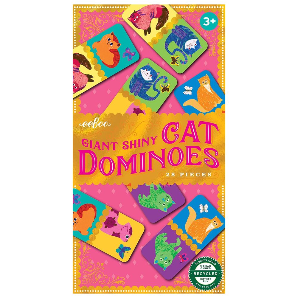 eeBoo Giant Shiny Cat Dominoes