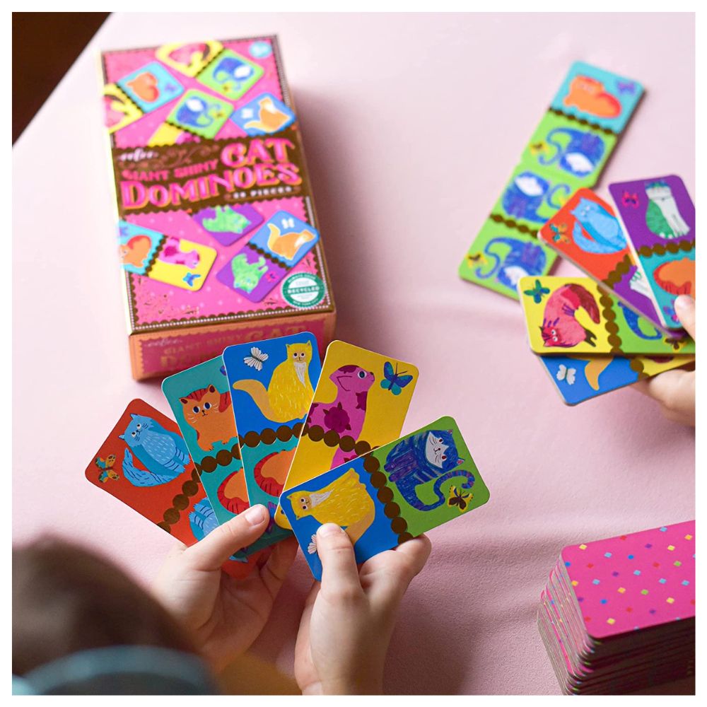 eeBoo Giant Shiny Cat Dominoes