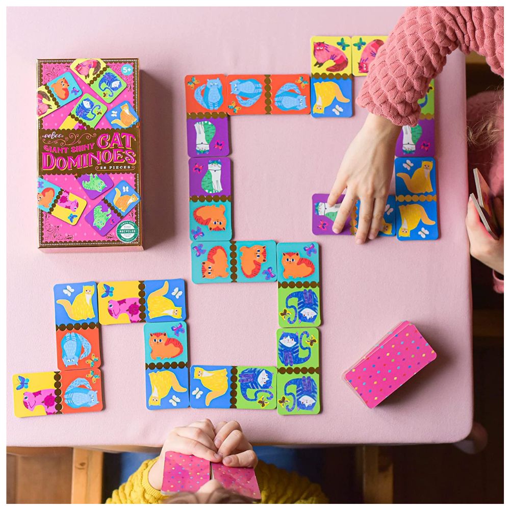 eeBoo Giant Shiny Cat Dominoes