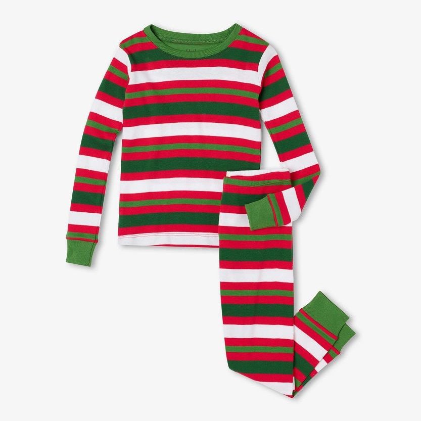 Striped christmas pajama on sale pants