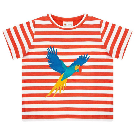 Piccalilly Exploring Parrot Tshirt