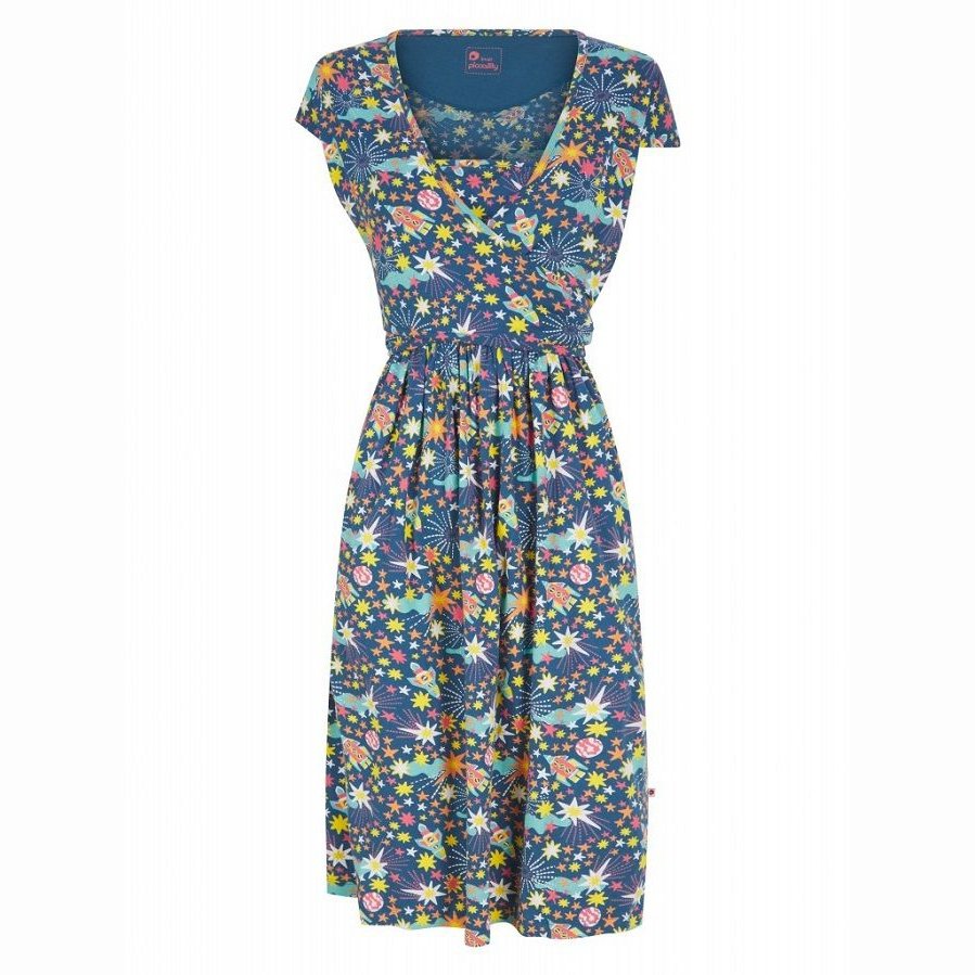 Piccalilly Galaxy Adult Wrap Dress