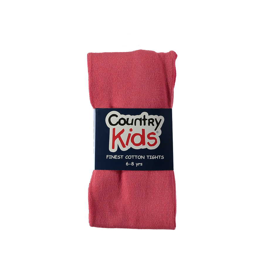 Country Kids Tights - Coral Pink