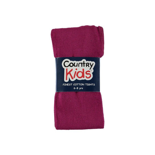 Country Kids Tights - Plum