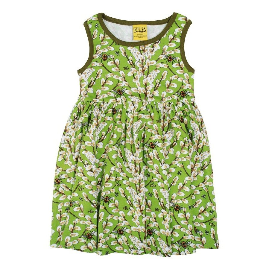 DUNS Willow Green Gather Dress