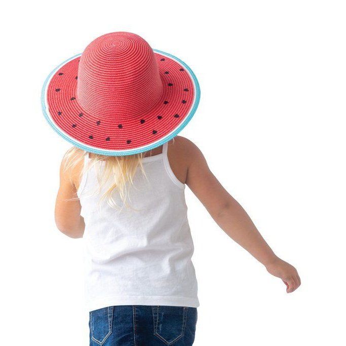 FlapJackKids Watermelon Straw Hat