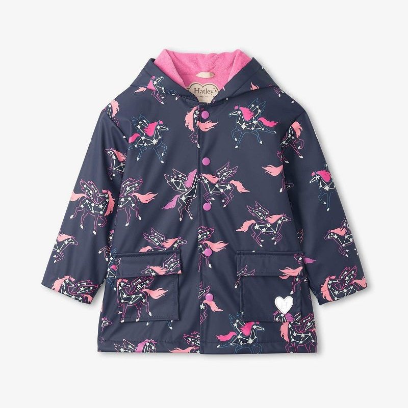 Hatley Pegasus Constellations Colour Changing Raincoat