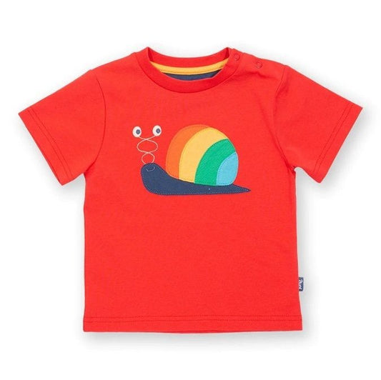 Kite Rainbow Snail T-shirt