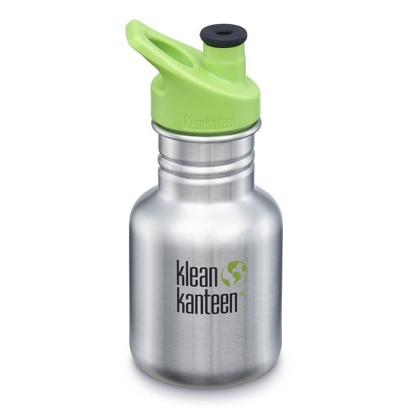 Klean Kid Kanteen Brushed Stainless 12oz Sport