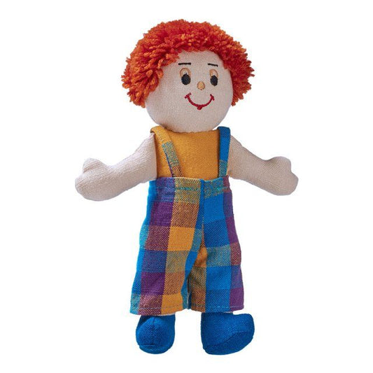 Lanka Kade Boy doll - white skin red hair