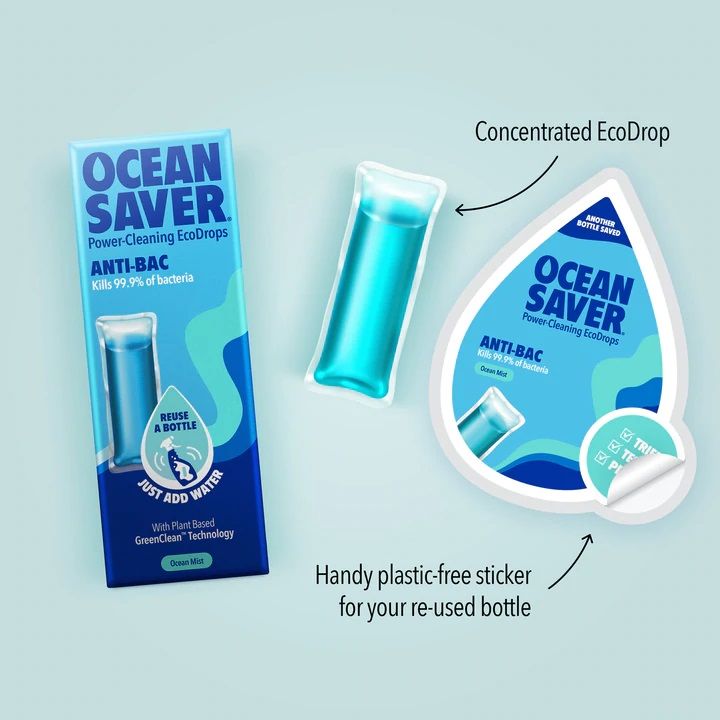 OceanSaver Antibacterial Cleaner Refill - Ocean Mist