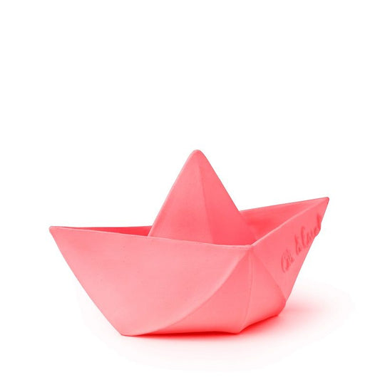 Oli and Carol - Origami Boat Bath Toy