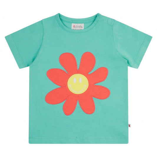 Piccalilly Daisy Applique Kids T-Shirt