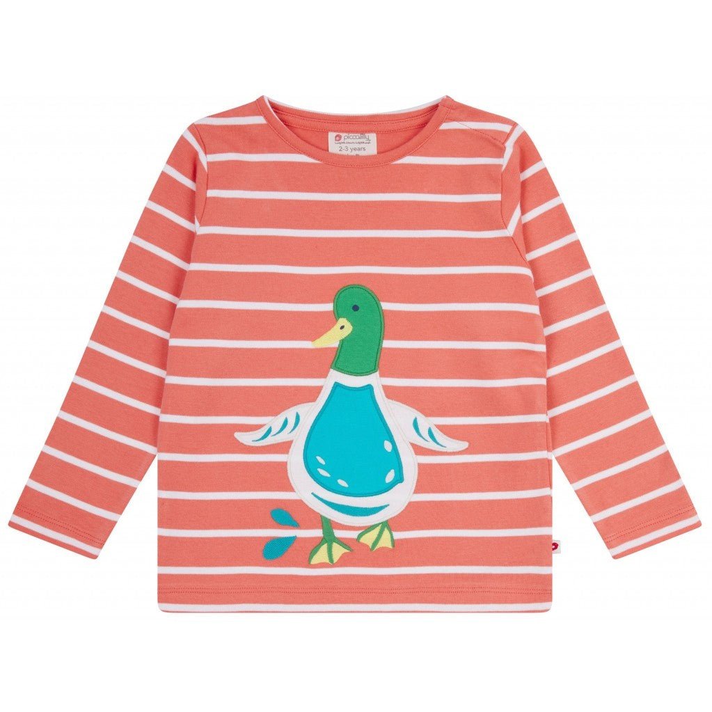 Piccalilly Duck Days Long Sleeve Top