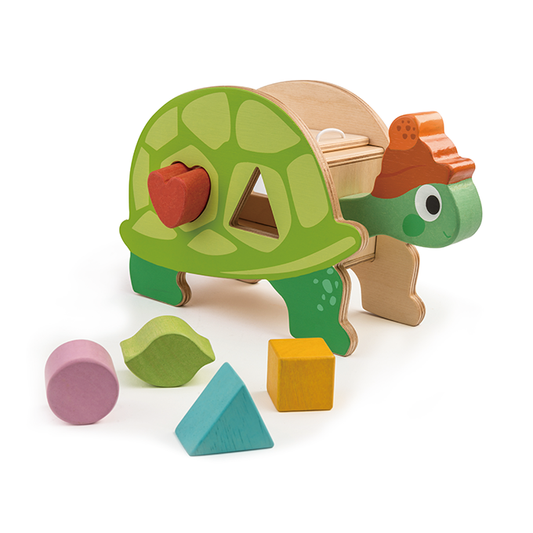 Tender Leaf Tortoise Shape Sorter