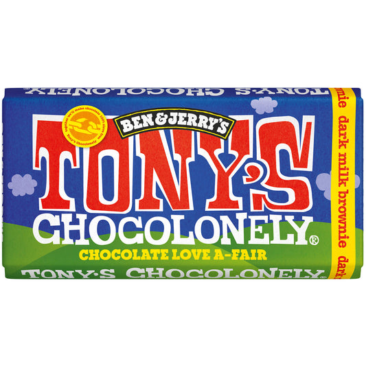 Tony's Chocolonely Dark Milk Brownie Big Bar