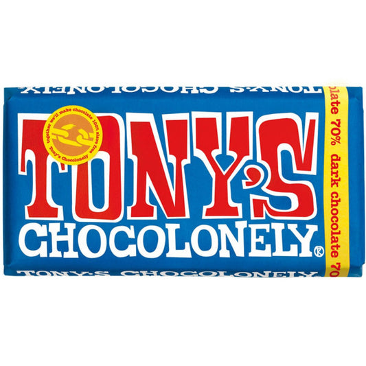 Tonys Chocolonely Extra Dark Chocolate Big Bar