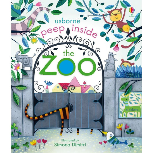 Usborne Peep Inside The Zoo