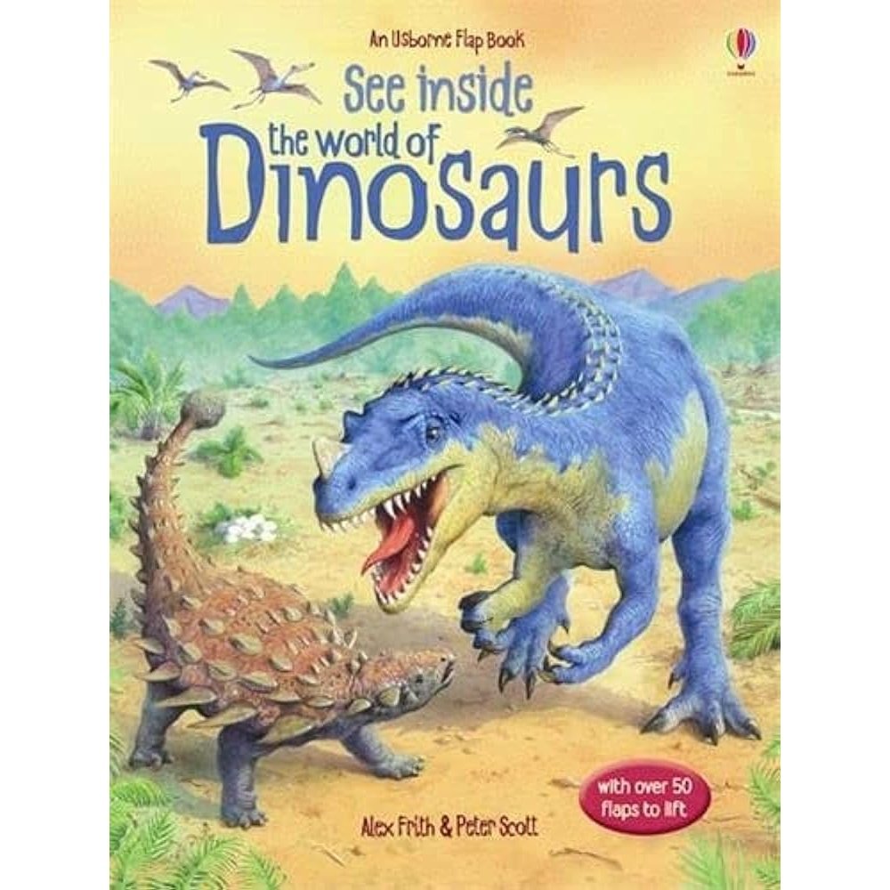 Usborne See Inside the World of Dinosaurs