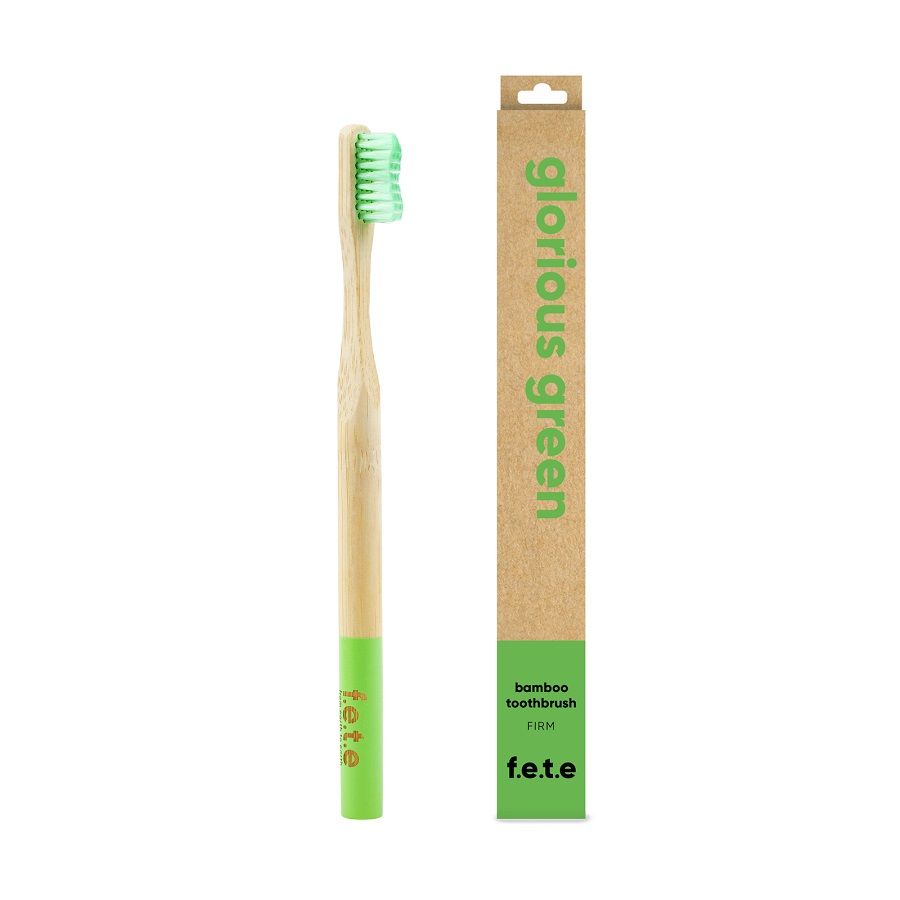 f.e.t.e. Adult’s Firm Bamboo Toothbrush